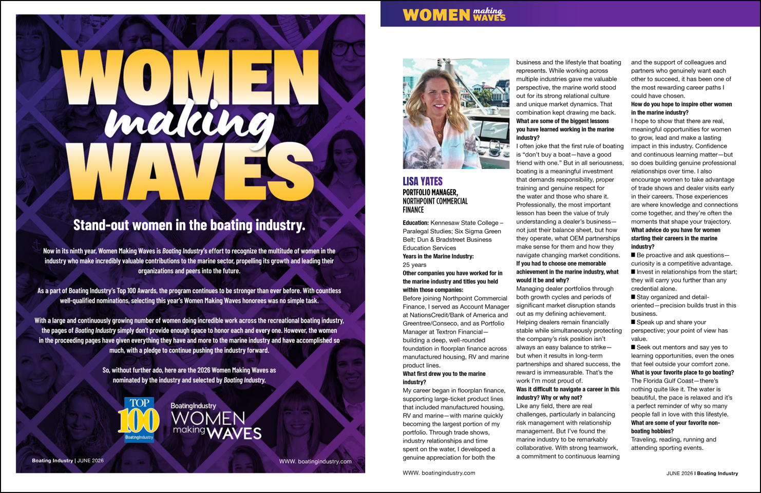 women making waves plaque Lisa Yates copy